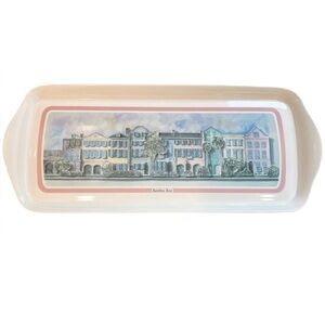 Charleston Collections Rainbow Row Serving Tray